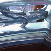 Observation Lounge metal balustrade