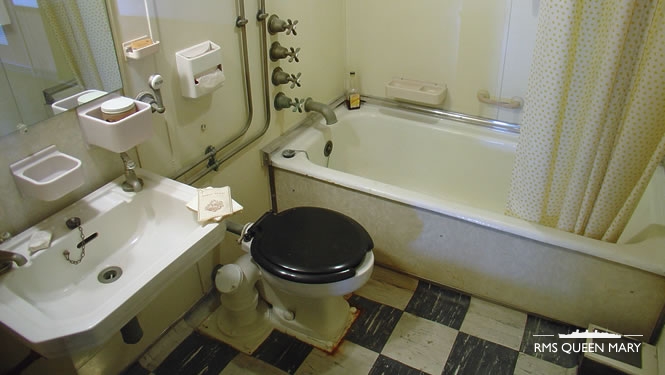 The Captain's cabin and senior crew quarters