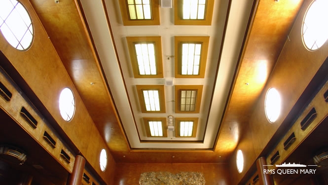 The Cabin-class ceiling
